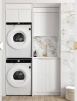 Bondi White Laundry Kit 1305x600x2100
