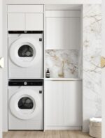 Bondi White Laundry Kit 1305x600x2100