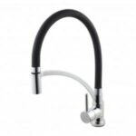 Brass Pull Down Rubber Spout Kitchen Mixer | CH1039.KM