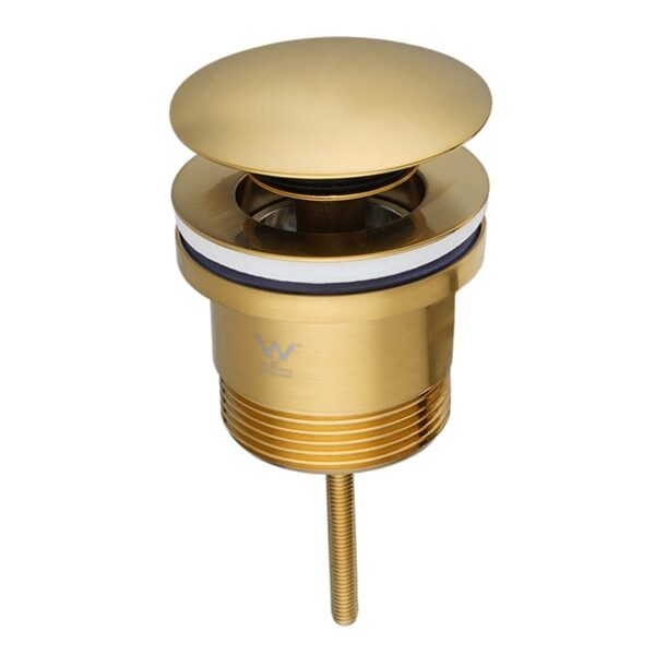 Brushed Gold Pop Up Waste Universal