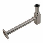 Brushed Nickel Basin Bottle Trap 32mm Solid Brass