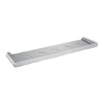 Brushed Nickel Brass Shower Shelf