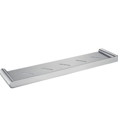 Brushed Nickel Brass Shower Shelf