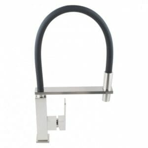Brushed Nickel Kitchen Sink Mixer Tap | KM1032MF