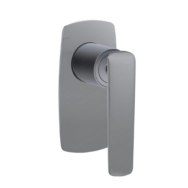 Brushed Nickel Wall Mixer Brass | WM205.05