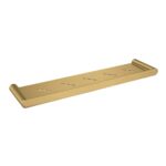 Brushed Yellow Gold Brass Shower Shelf