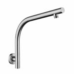 Brushed Yellow Gold Square Ceiling Shower Arm 200mm