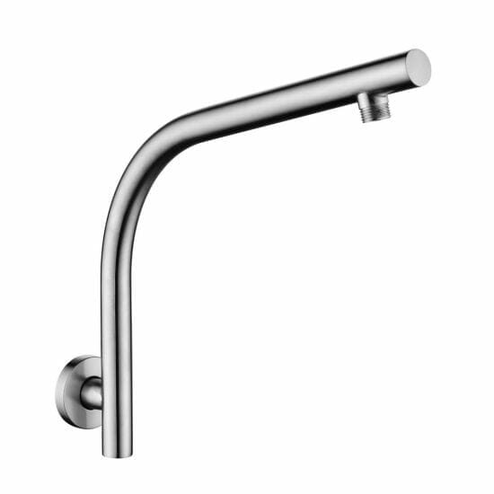 Brushed Yellow Gold Square Ceiling Shower Arm 200mm