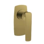 Brushed Yellow Gold Wall Mixer Brass | WM205.04