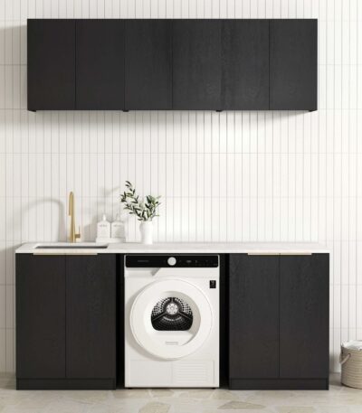 Byron/Bondi Black Oak Laundry Kit 1960x600x2100