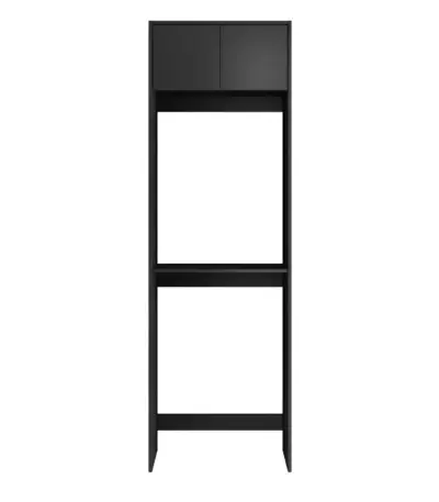Byron/Bondi Laundry 2100 Black Oak Tall Washing Machine Cabinet