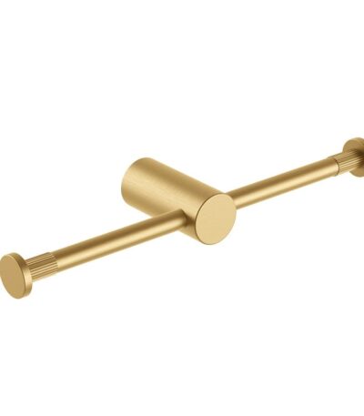 CADDENCE Brushed Brass Double Toilet Paper Holder | BUYG9005.TR