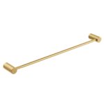 CADDENCE Brushed Brass Single Towel Rail - 600mm | BUYG9001.TR