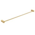 CADDENCE Brushed Brass Single Towel Rail - 800mm | BUYG9001.8.TR