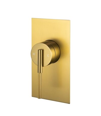 CADDENCE Brushed Brass Wall Mixer | BUYG0245.ST