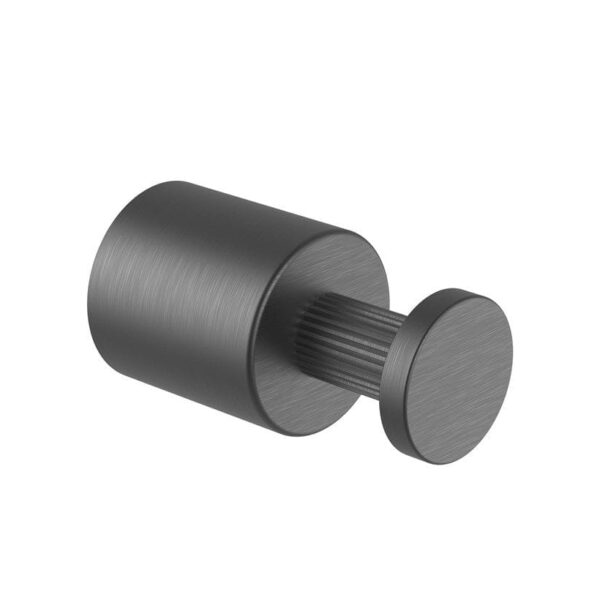 CADDENCE Brushed Gun Metal Grey Robe Hook | BUGM9004.TR