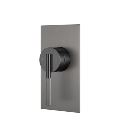 CADDENCE Brushed Gun Metal Grey Wall Mixer | BUGM0245.ST