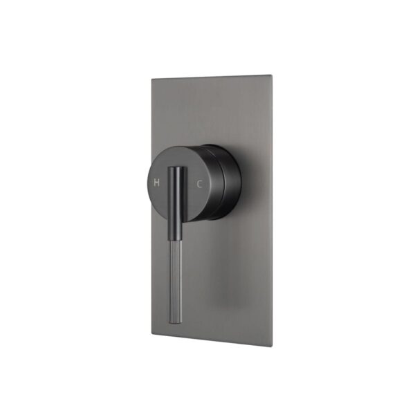 CADDENCE Brushed Gun Metal Grey Wall Mixer | BUGM0245.ST