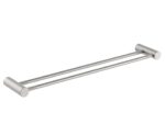 CADDENCE Brushed Nickel Double Towel Rail - 600mm | BU9002.TR