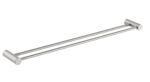 CADDENCE Brushed Nickel Double Towel Rail - 800mm | BU9002.8.TR