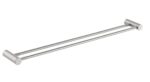 CADDENCE Brushed Nickel Double Towel Rail - 800mm | BU9002.8.TR