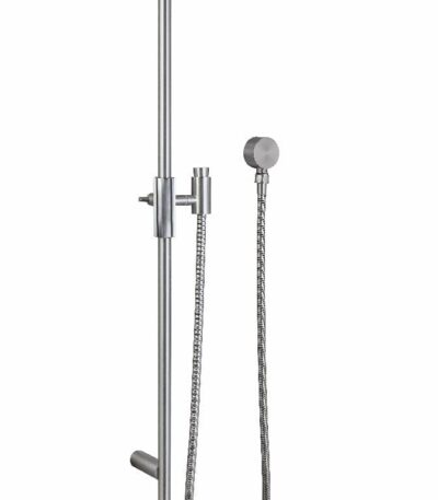CADDENCE Brushed Nickel Shower Rail without Handheld Shower | BU2151.SH.N
