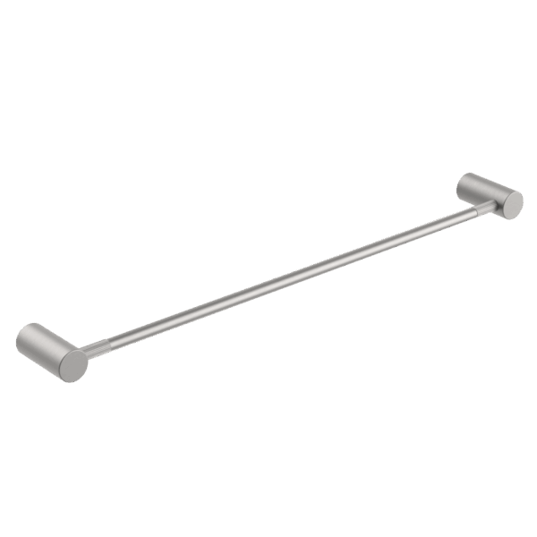 CADDENCE Brushed Nickel Single Towel Rail - 600mm | BU9001.TR