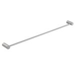 CADDENCE Brushed Nickel Single Towel Rail - 800mm | BU9001.8.TR