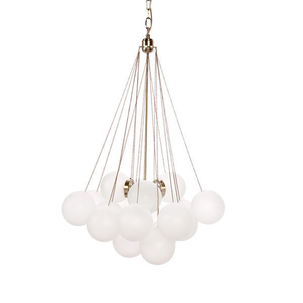 Café Lighting Cloud E14 Medium Pendant Frosted Glass