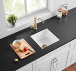 Camden Fireclay Top/undermount Single Bowl Sink - Gloss White - 457x457x228mm | FCS457GW