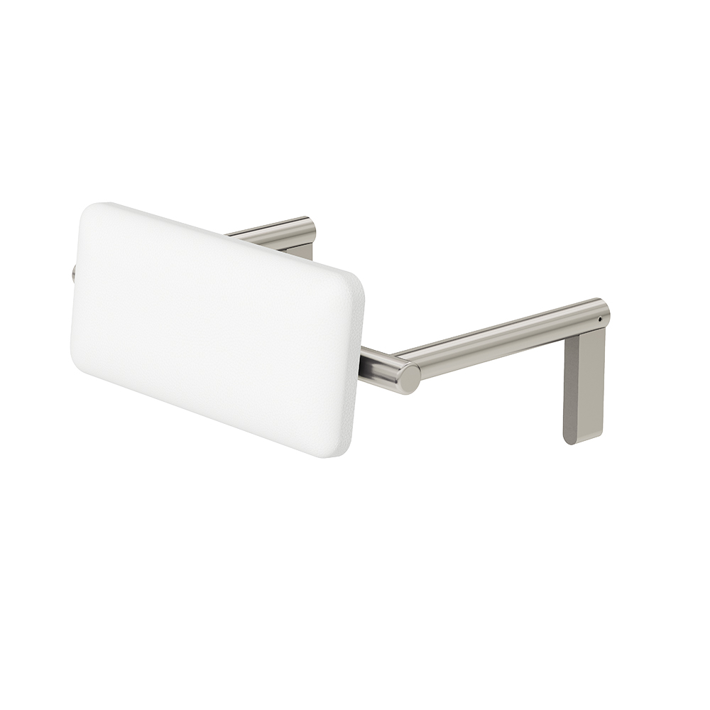 Care Back Rest, Brushed Nickel