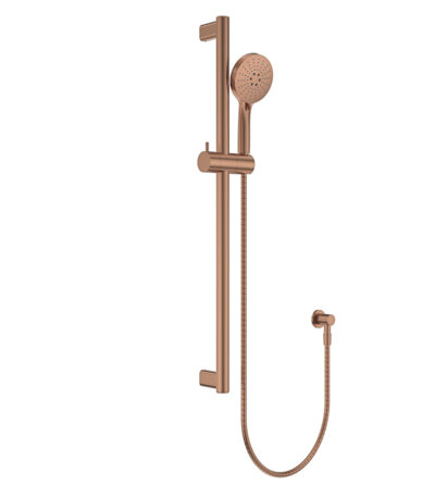 Care Rail Shower, Brushed Copper