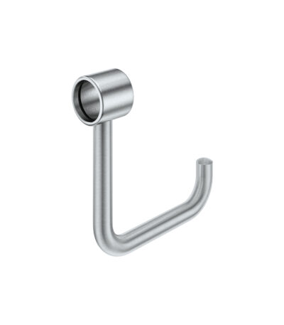 Care Roll Holder for Hand Rail, Brushed Stainless Steel