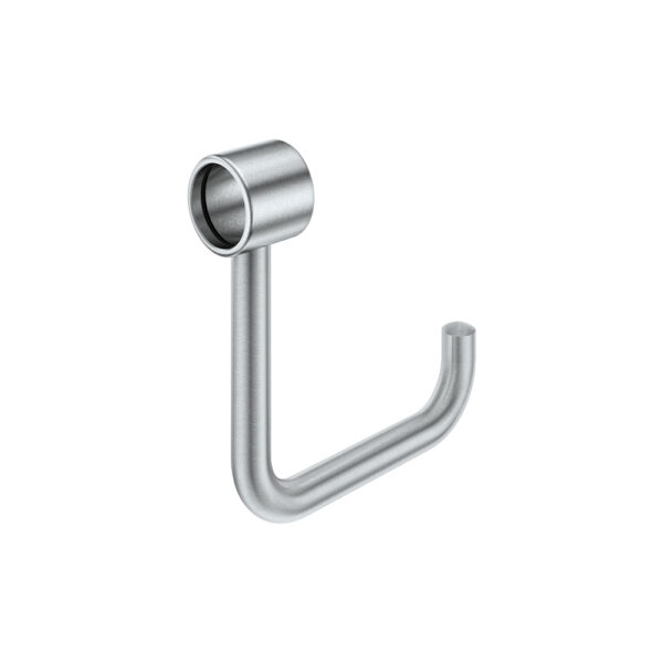 Care Roll Holder for Hand Rail, Brushed Stainless Steel