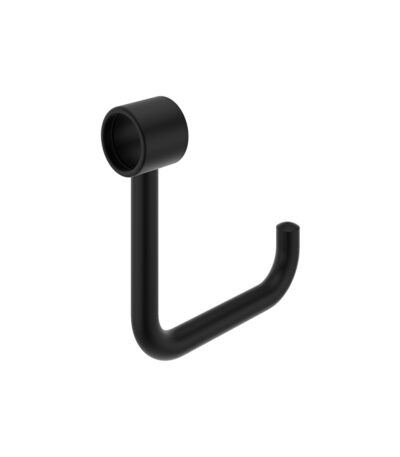Care Roll Holder for Hand Rail, Matte Black