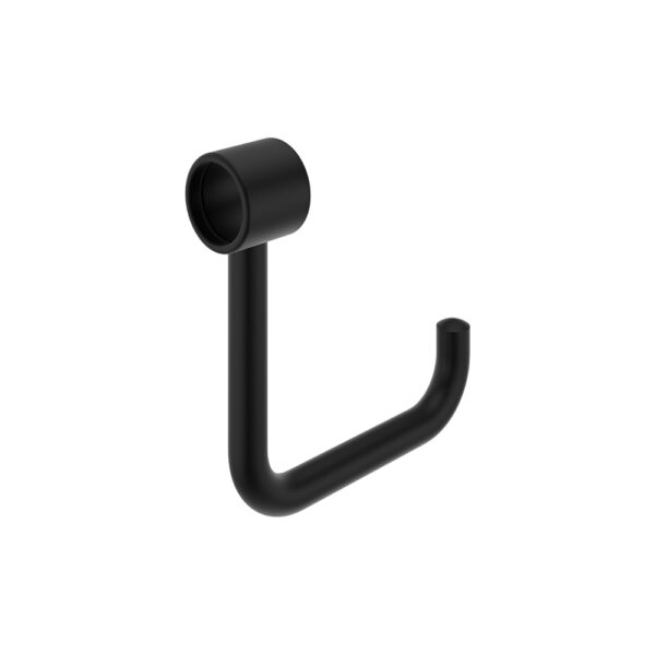 Care Roll Holder for Hand Rail, Matte Black