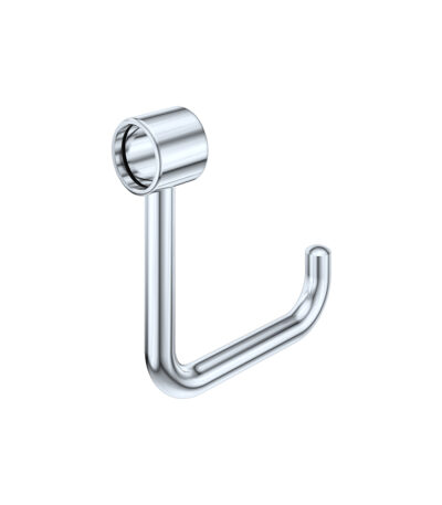 Care Roll Holder for Hand Rail, Polished Stainless Steel
