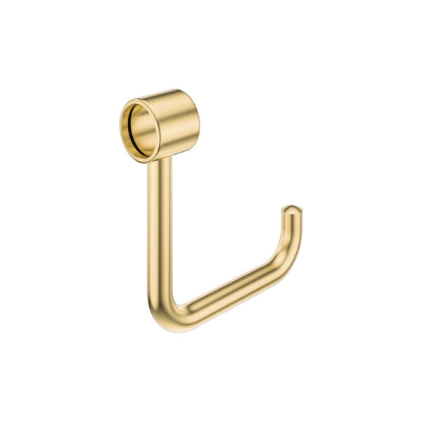 Care Roll Holder for Hand Rail, Urban Brass