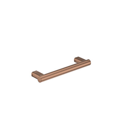 Care Slimline Hand Rail, 300mm, Brushed Copper