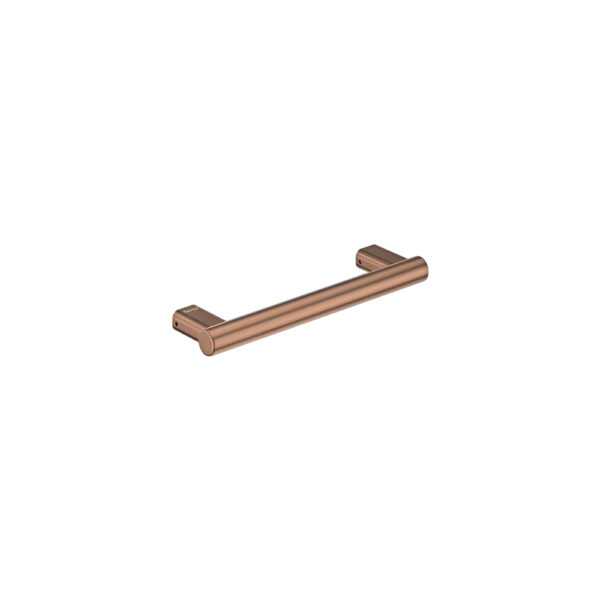 Care Slimline Hand Rail, 300mm, Brushed Copper
