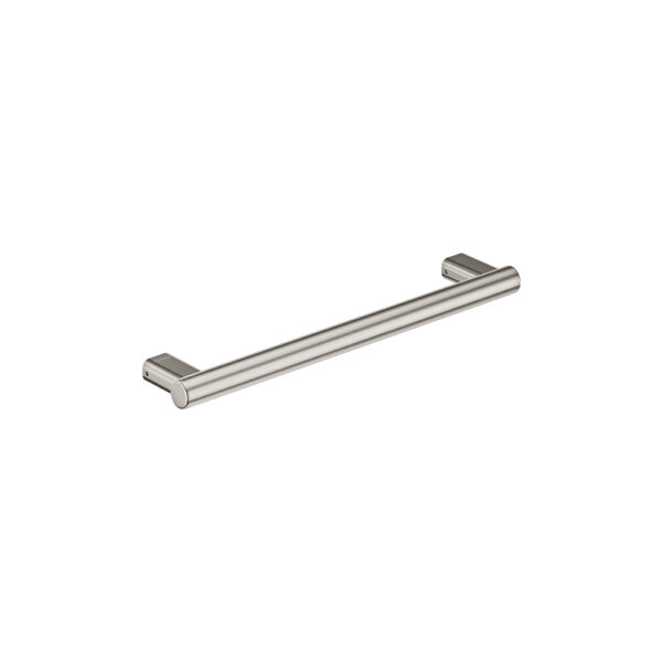 Care Slimline Hand Rail, 450mm, Brushed Nickel
