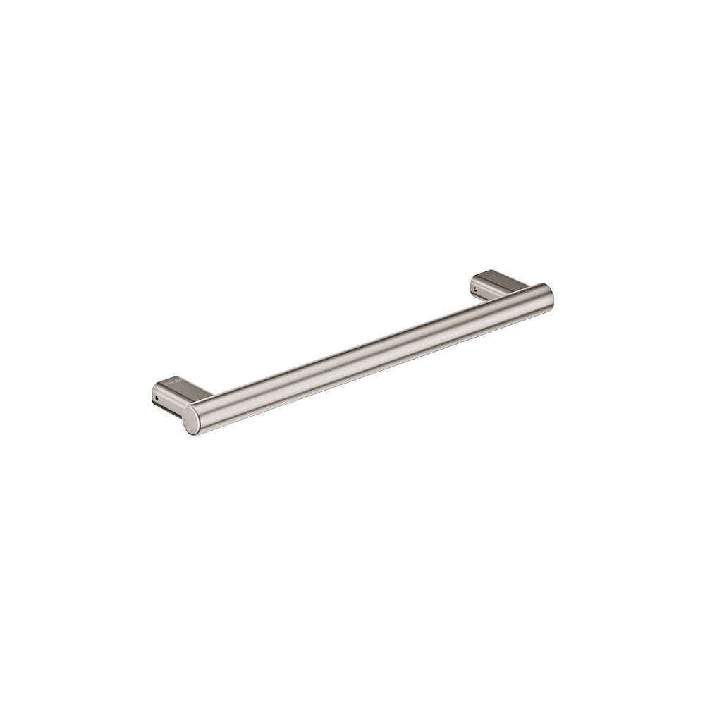 Care Slimline Hand Rail, 450mm, Brushed Nickel