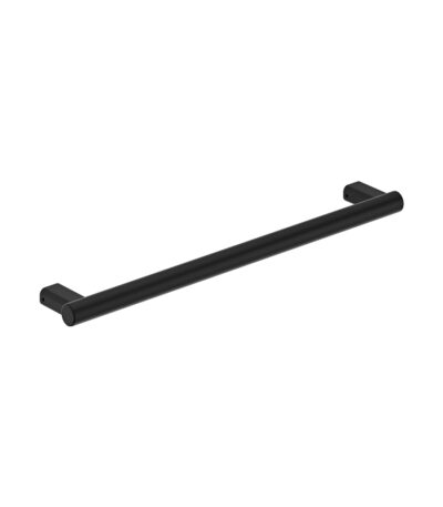 Care Slimline Hand Rail, 600mm, Matte Black