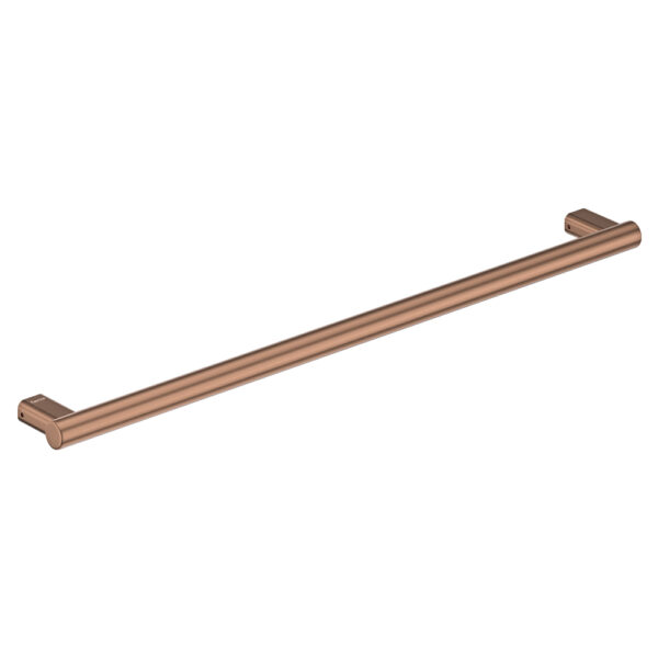 Care Slimline Hand Rail, 900mm, Brushed Copper