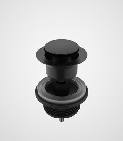 Caroma Basin Pop-up Plug and Waste Black