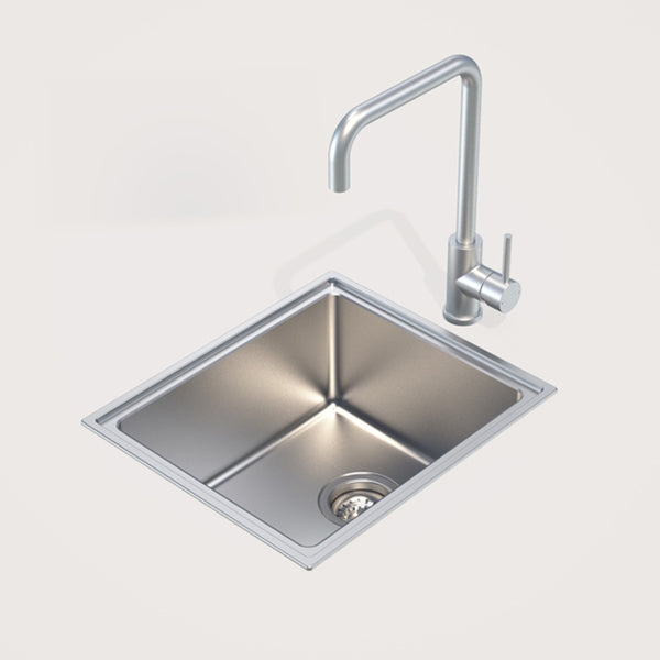 Caroma Compass Alfresco Stainless Steel Single Bowl & Accessories
