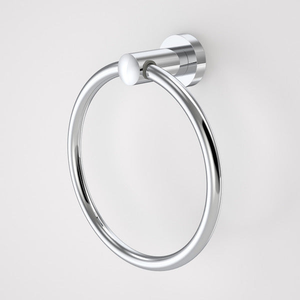 Caroma Cosmo Metal Towel Ring Chrome