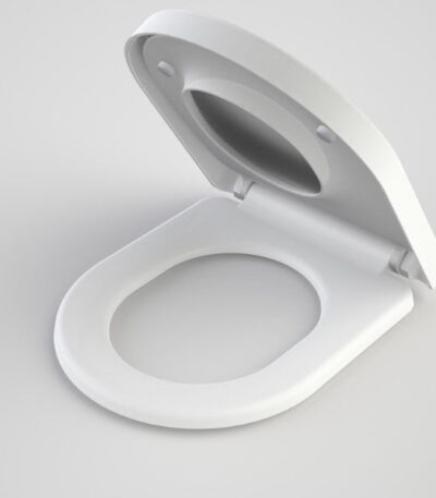Caroma Family D Shape Toilet Seat with GermGard®
