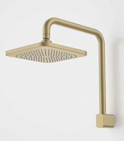 Caroma Luna Fixed Overhead Shower Brushed Brass