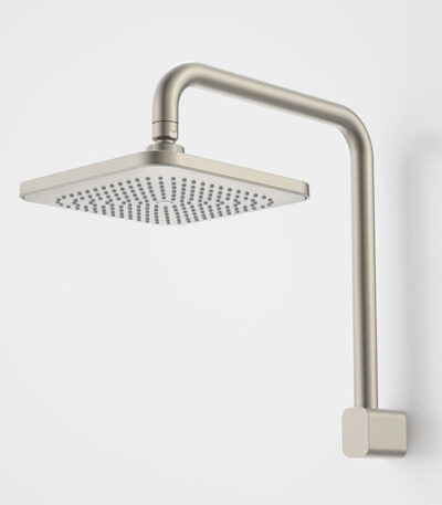 Caroma Luna Fixed Overhead Shower Brushed Nickel